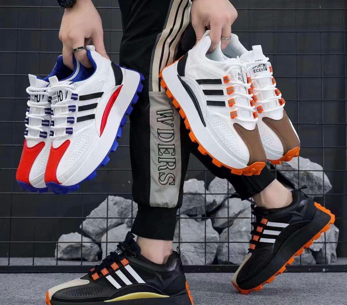 Stylish Sneakers Multicolores
