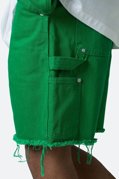 Shorts en jean vert confortable