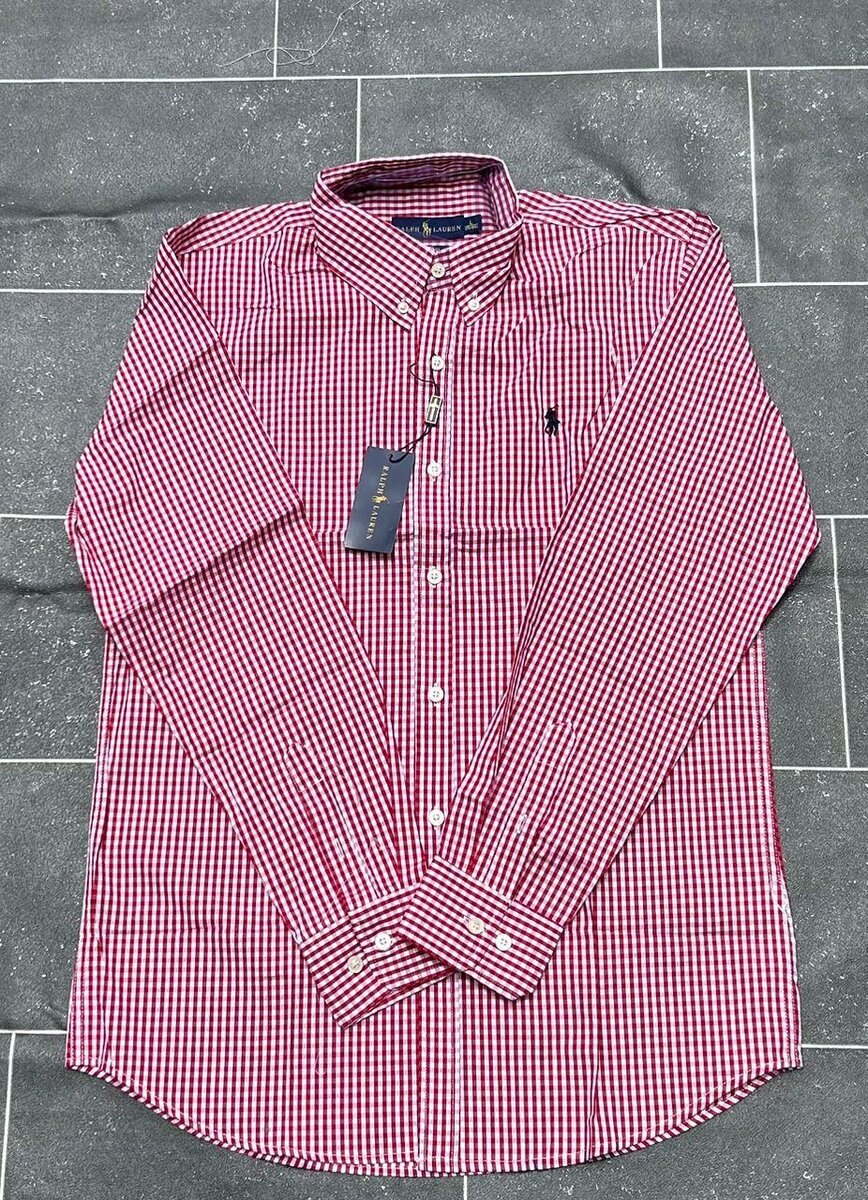 Chemise à carreaux homme