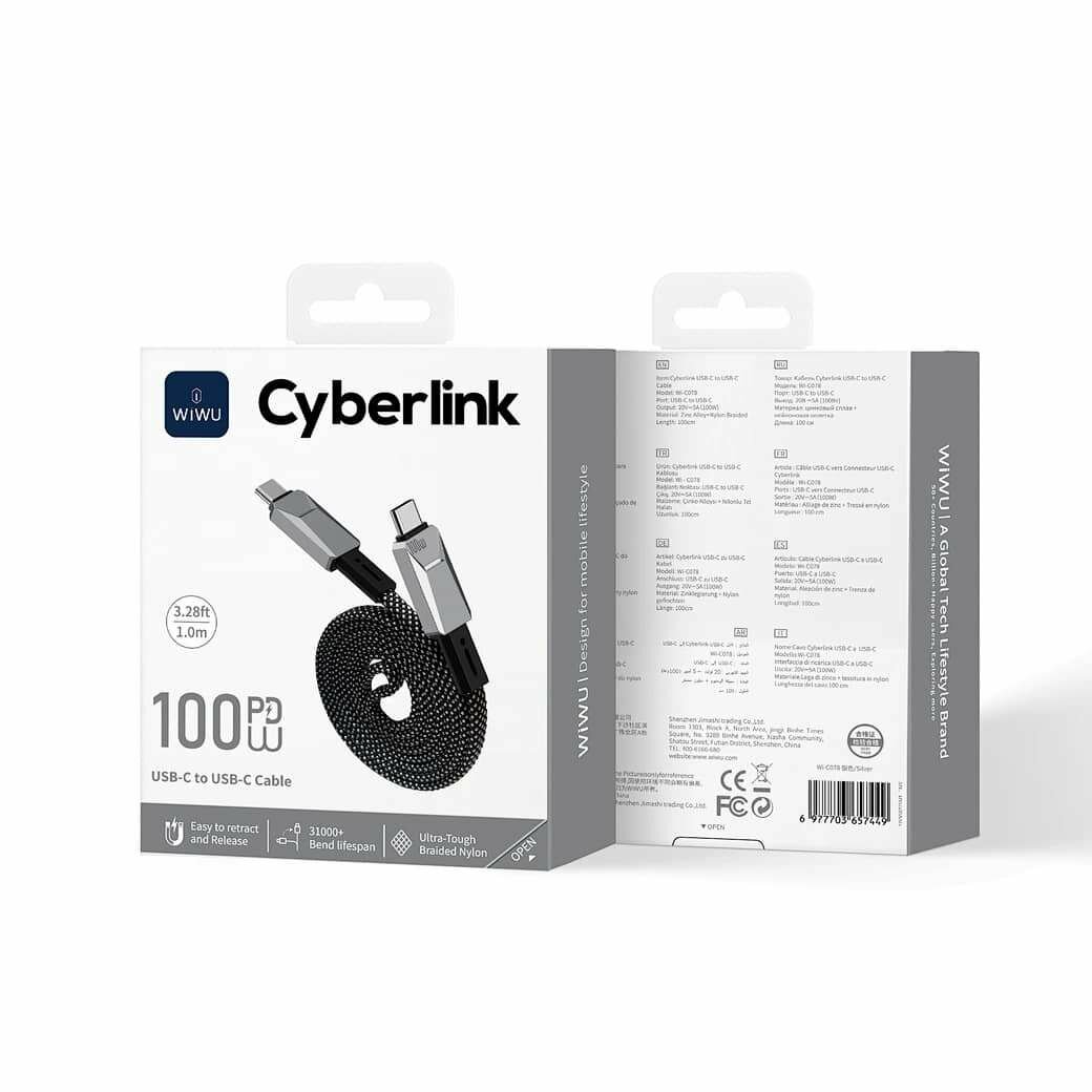 Câble USB-C robuste 1m WiWU