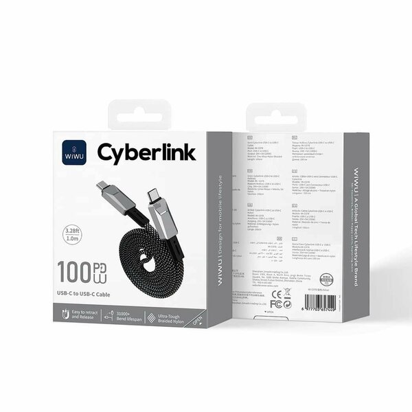 Câble USB-C robuste 1m WiWU