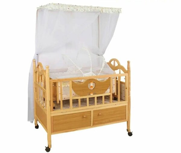 Lit bébé en bois 2 pieces