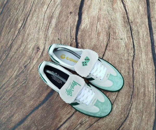 Sneakers verts unisexes tendance