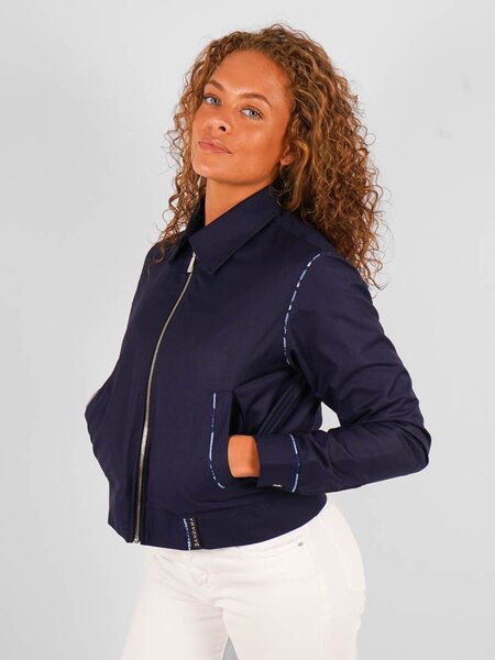 Veste bleu marine Femme