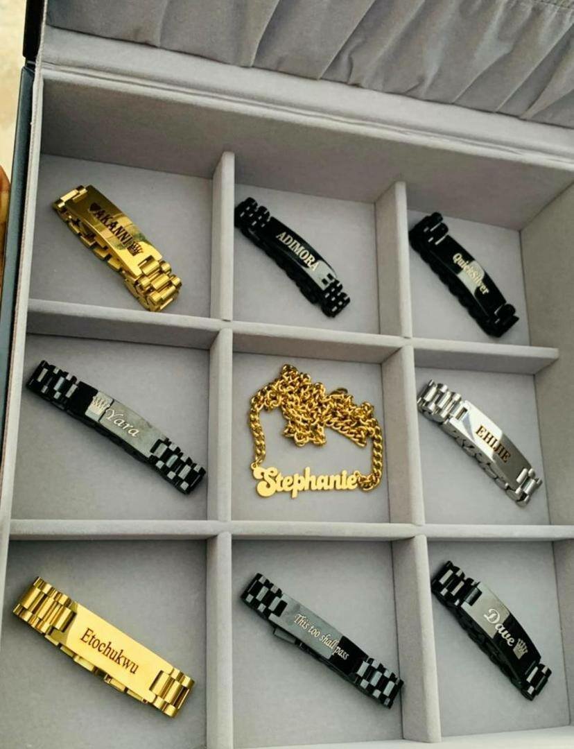 Gourmette personnalisée