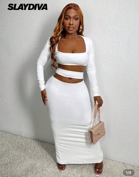 Ensemble blanc chic