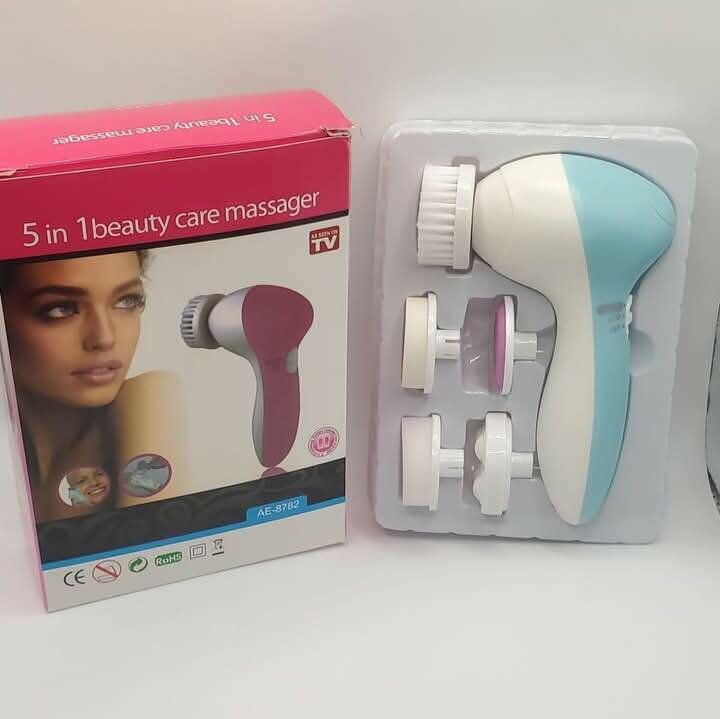 Face massager & oil control film