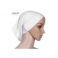 Hijab Under Cap/ Bonnet Cap White