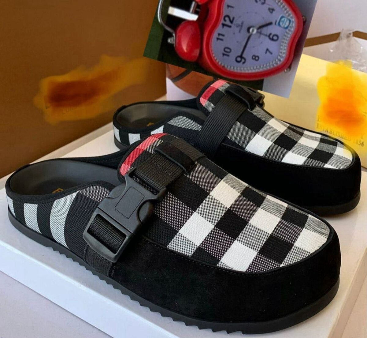 Burberry half shoe