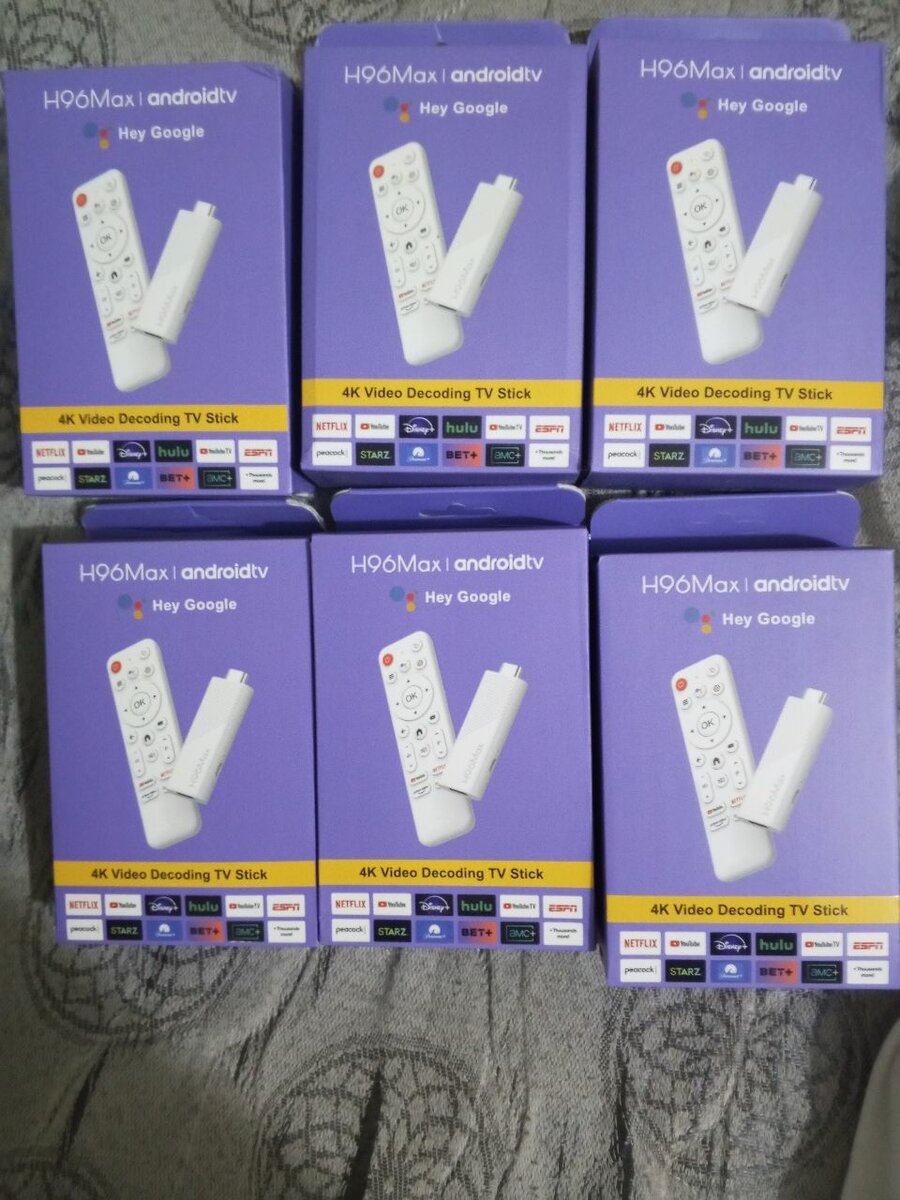 H96 Max Android TV Stick 4K