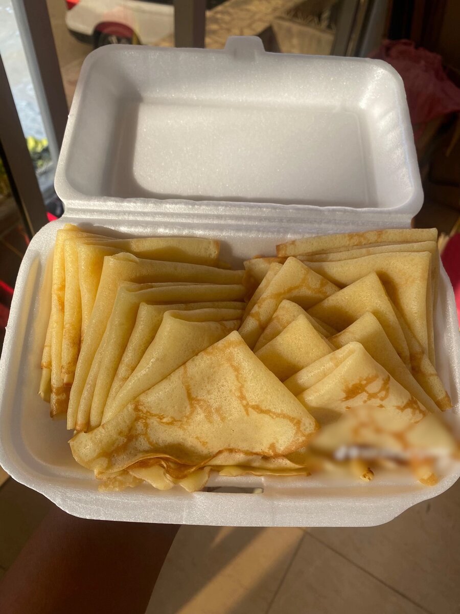 Crêpes Fraîches en Barquette