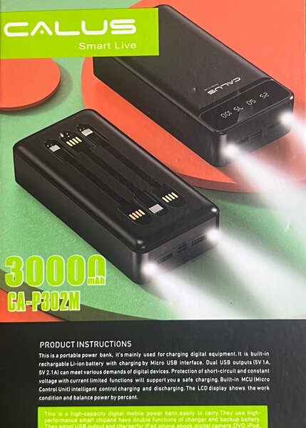 CALUS Portable Power Bank