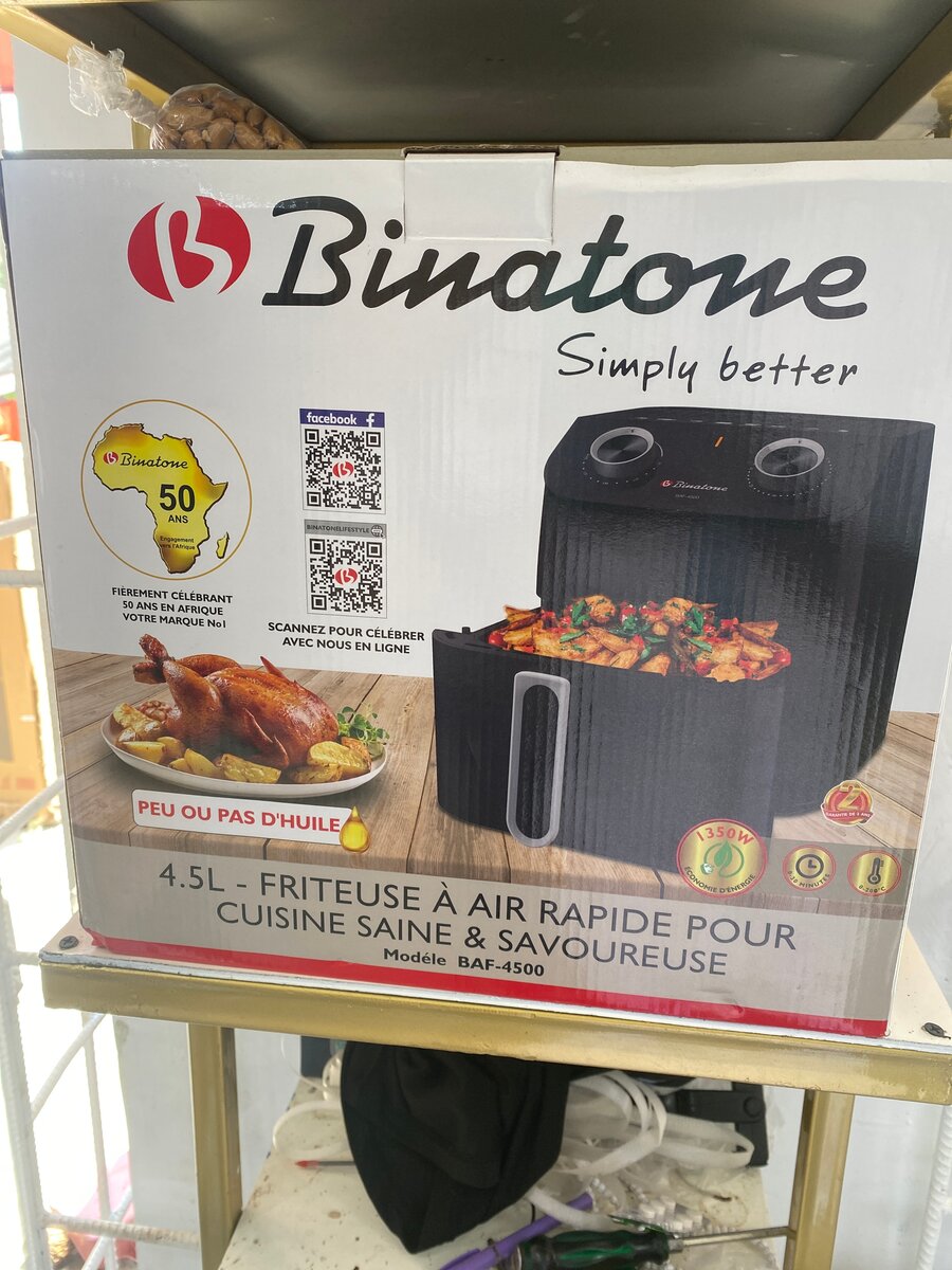 Friteuse à Air Binatone 4.5L
