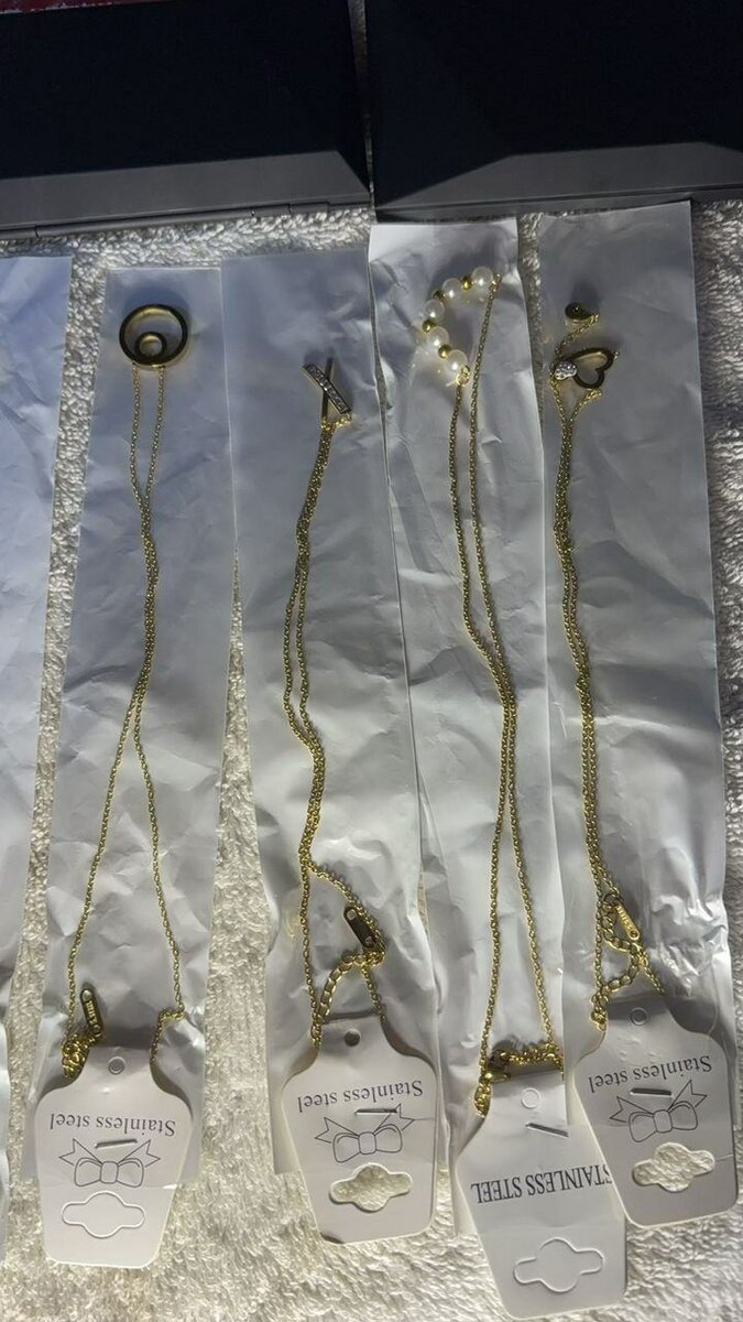 Colliers en acier inoxydable élégants