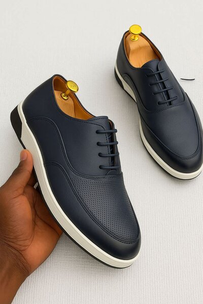 Sneakers en cuir élégants