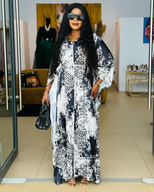 Black & white Kaftan 