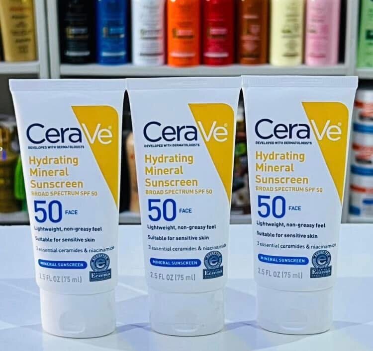 Cerave hydrating mineral sunscreen