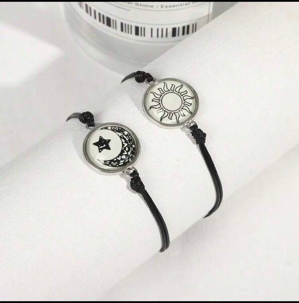 Bracelets lune et soleil