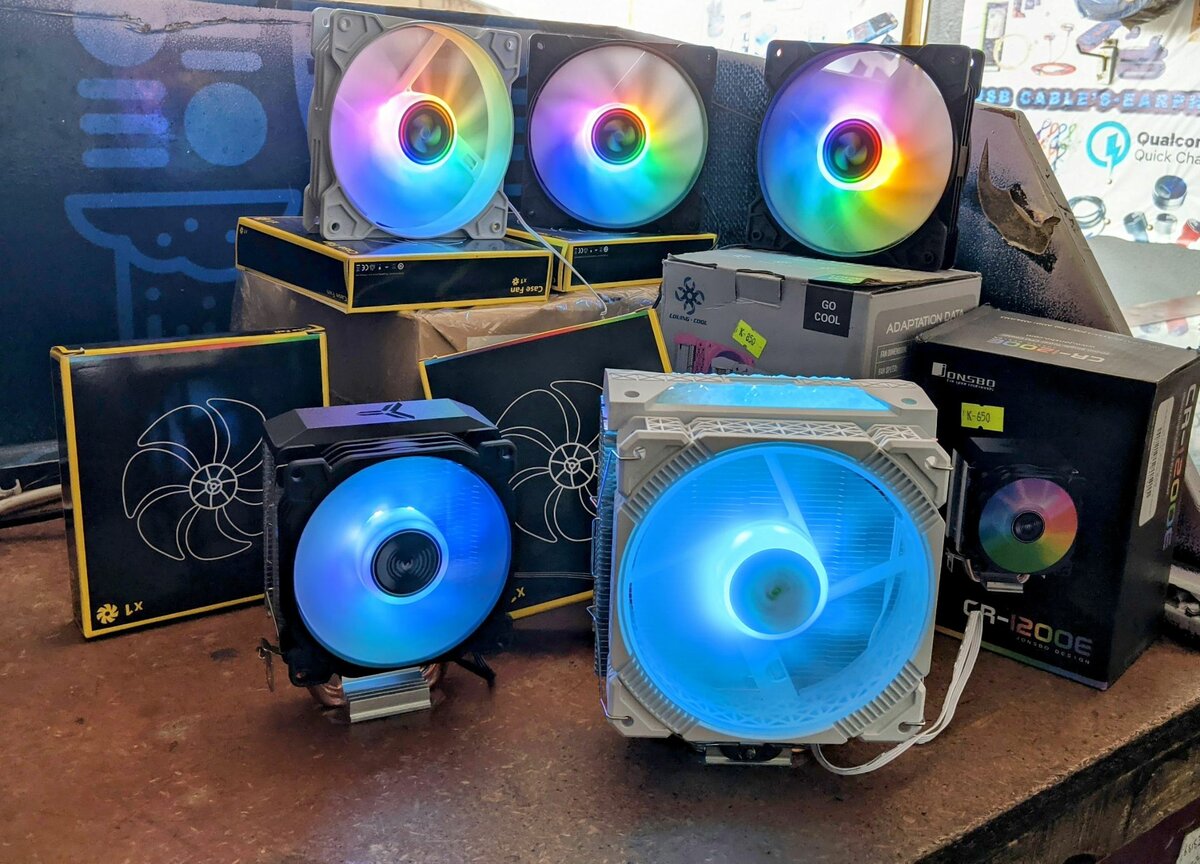 LC-400B RGB 8 Heat Pipes CPU Air Cooler TDP-120W