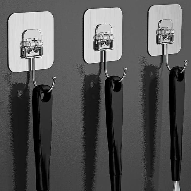 Crochet mural adhésif