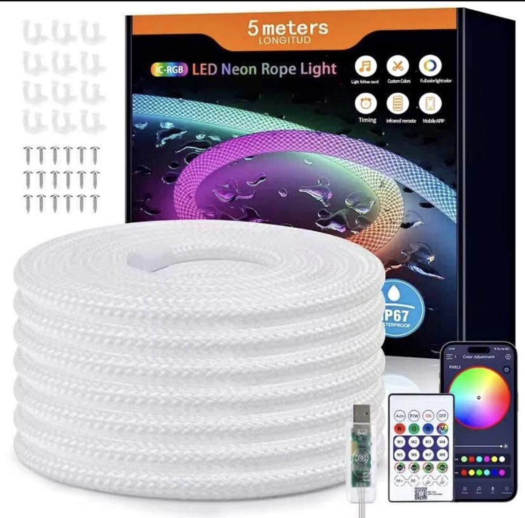 Ruban LED Néon RGB 5m