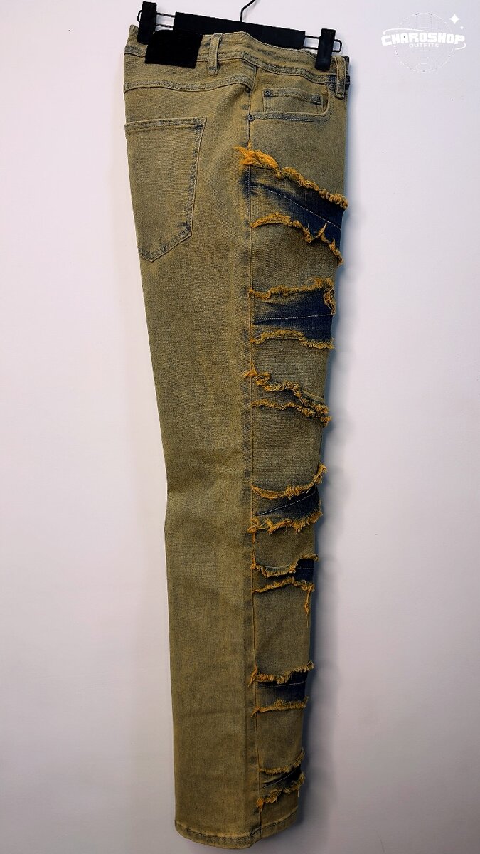 Jeans déchirés homme tendance