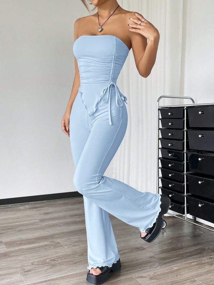 Combinaison femme sans bretelles