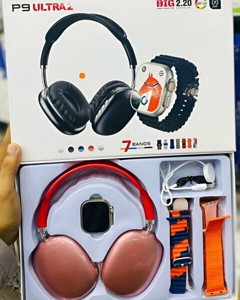 Casque P9 Ultra2 + Montre Neufs