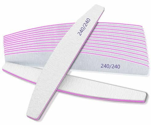 Limes à ongles 240/240 professionnelles