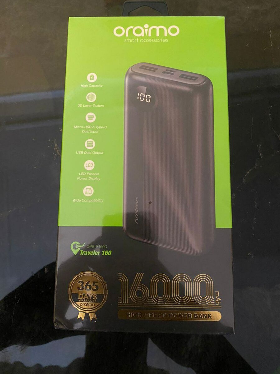 Oraimo 16000mah Powerbank