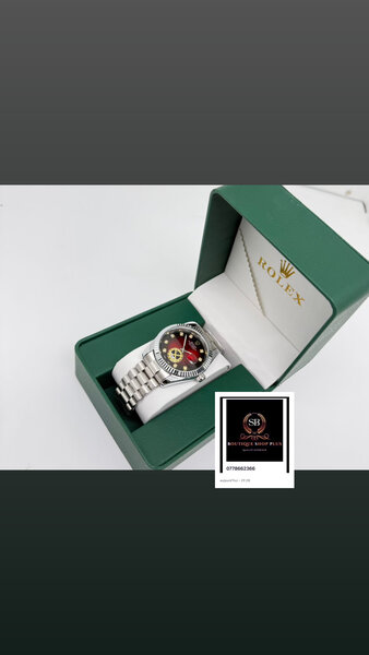 Montre Rolex Luxe Inoxydable