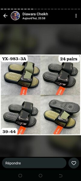 Sandales Homme Confortables