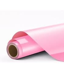 Baby pink vinyl sheet 12 inches