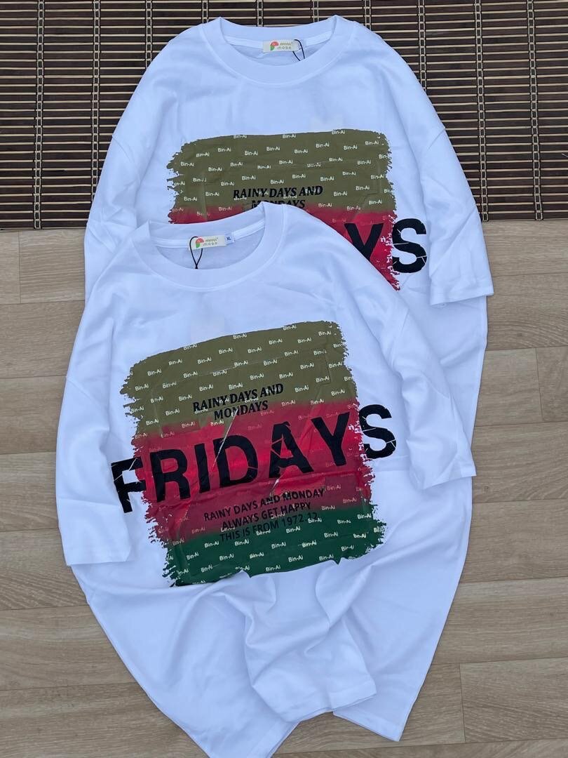 T-shirts imprimés unisexes