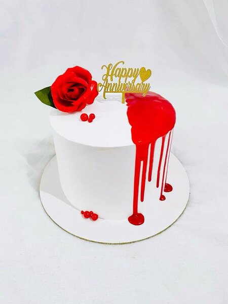 Gâteau d'anniversaire élégant