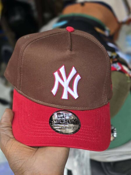Casquette NY bicolore