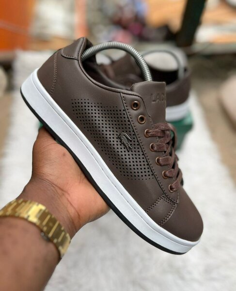 Lacoste Sneakers Marron Homme