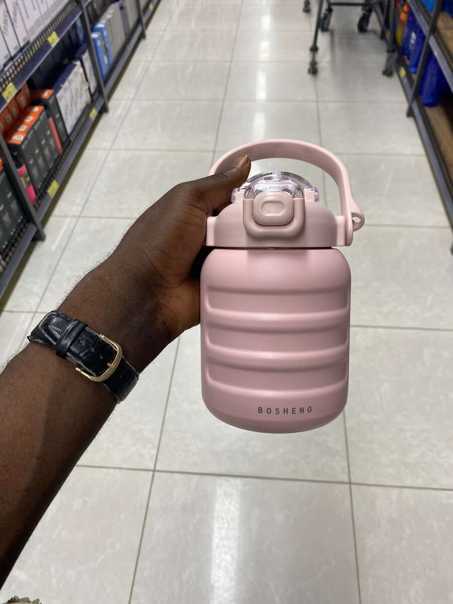 Gourde Isotherme Rose 1L