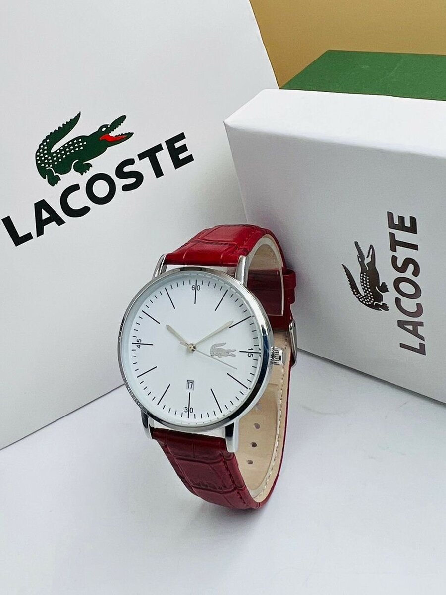 ( LACOSTE ) en cuire