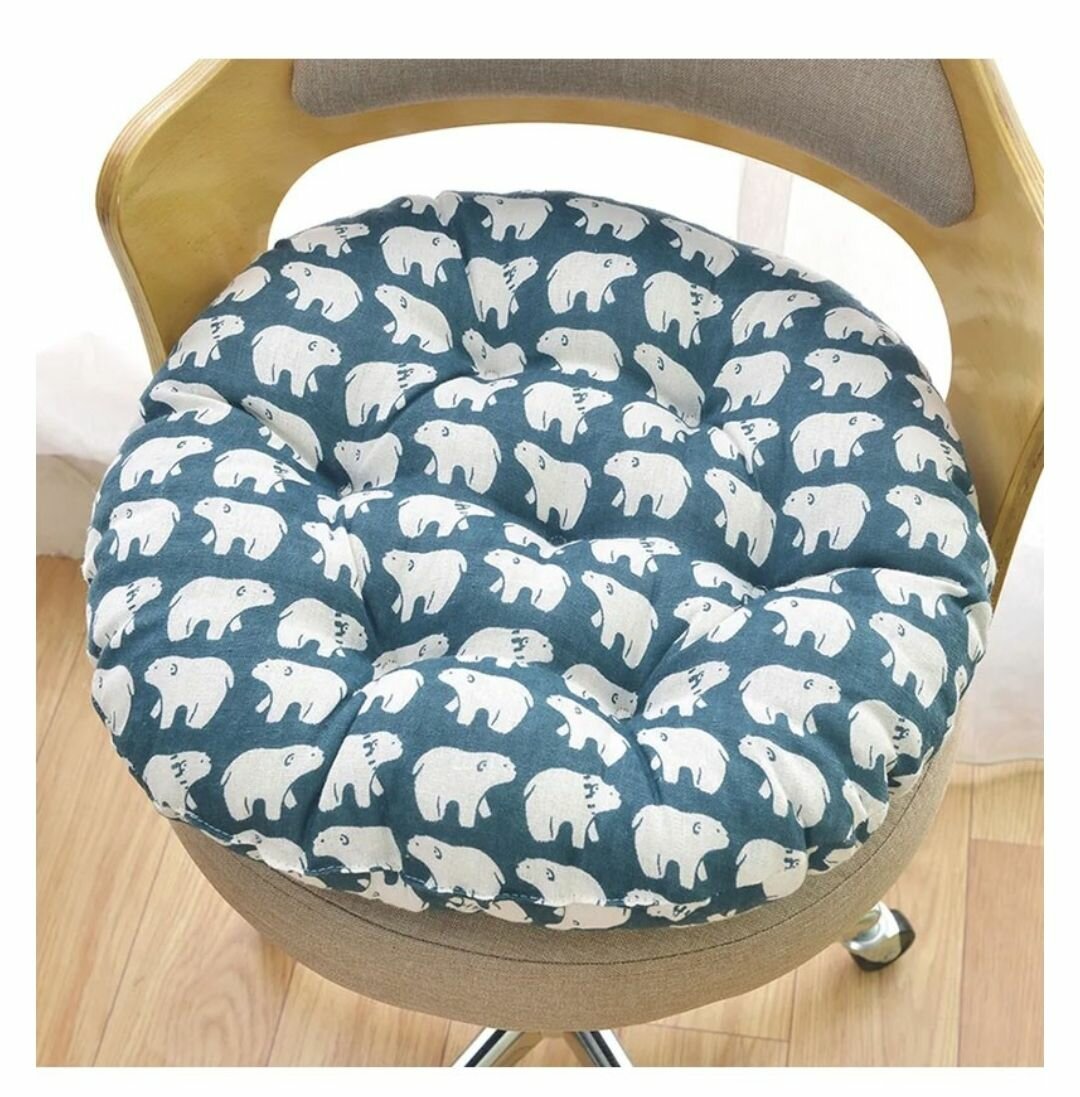 THICKEN TATAMI ROUND CHAIR SOFT SEAT PAD CUSHION
