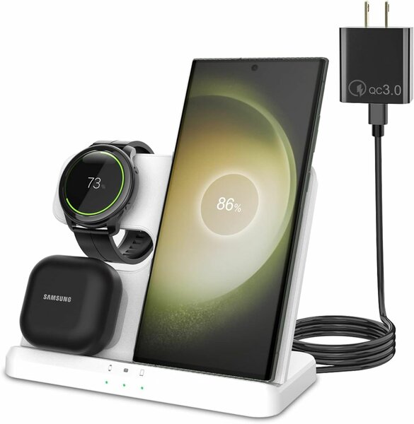 Chargeur Sans Fil Samsung 3-en-1