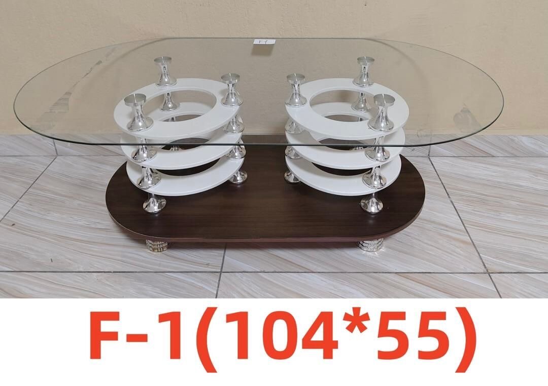 Table basse en verre moderne