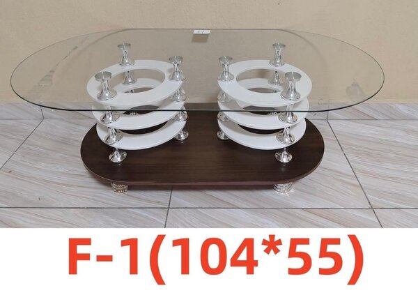 Table basse en verre moderne