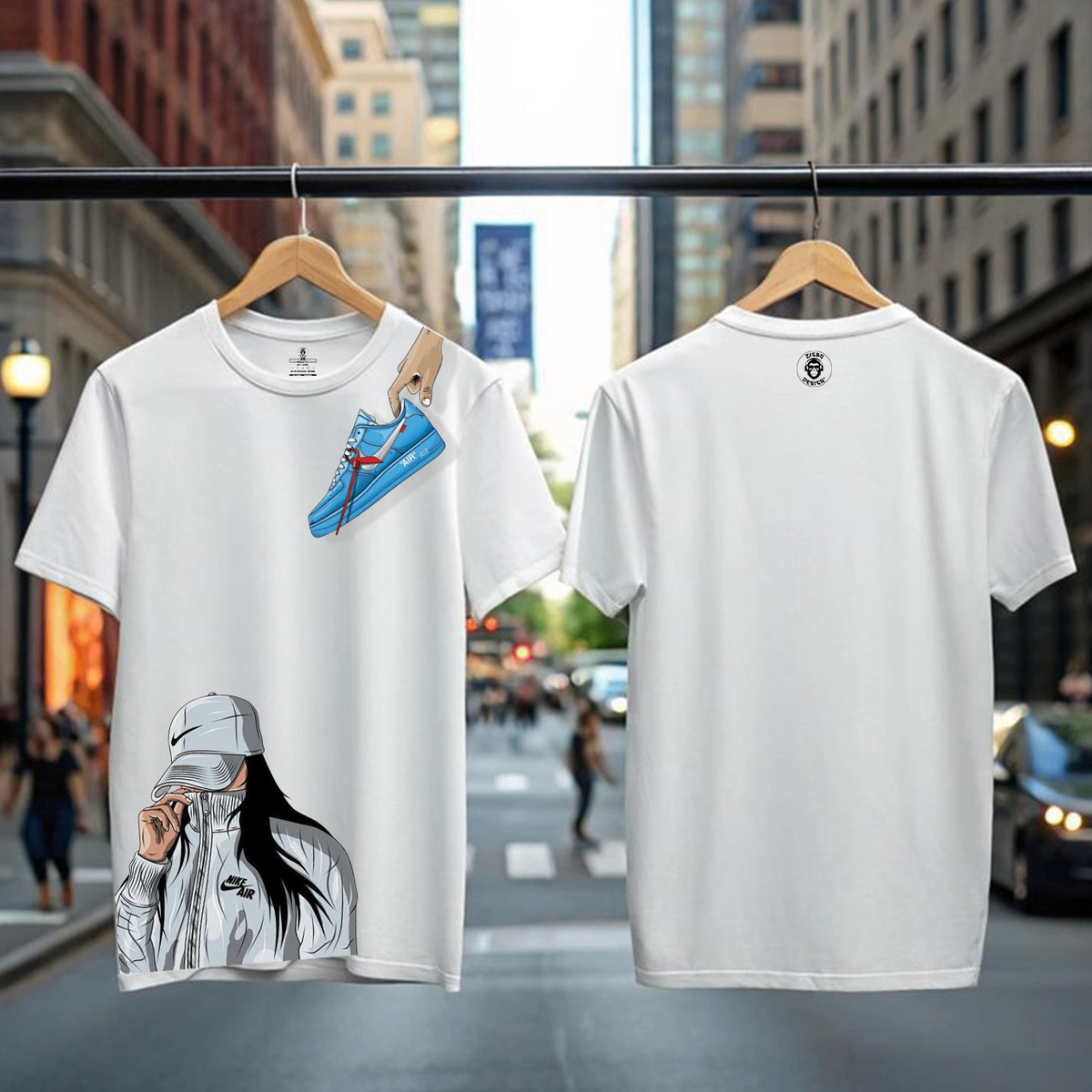 T-shirt graphique tendance