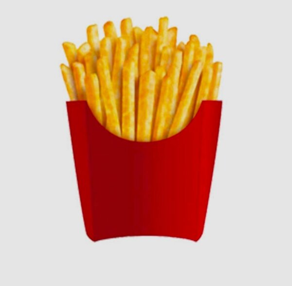 Pot de frite à emporter