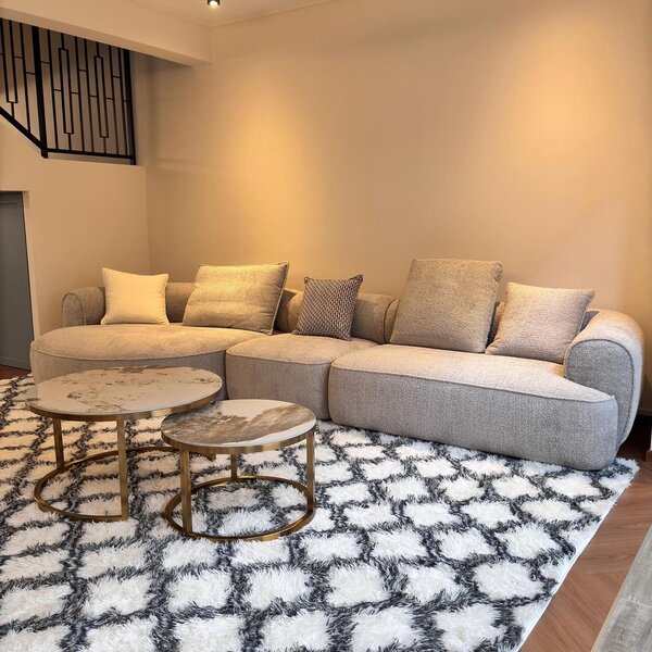 Canapé d'angle moderne