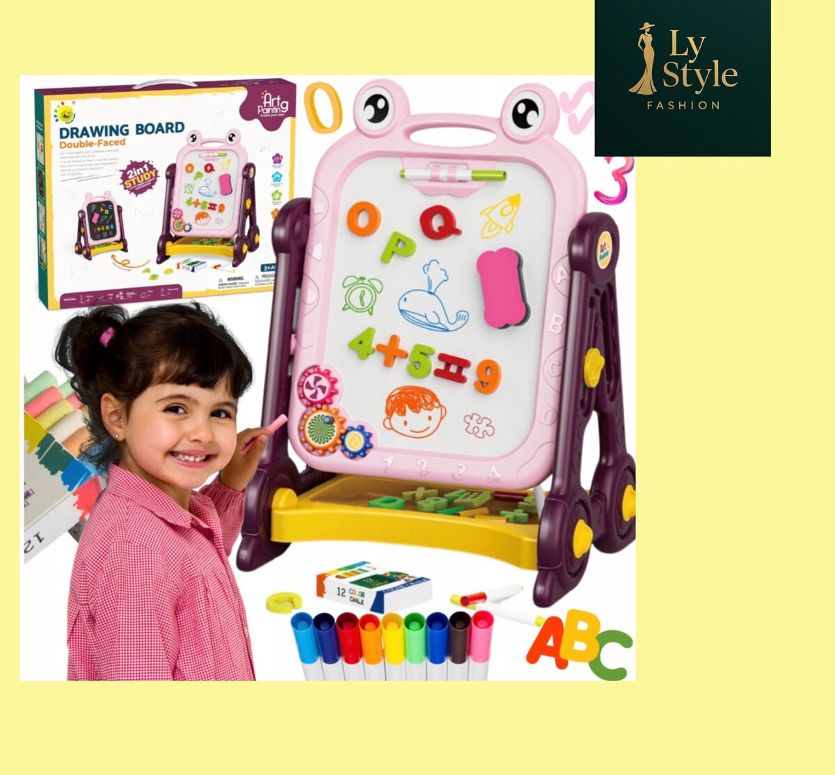 Tableau de dessin 2-en-1