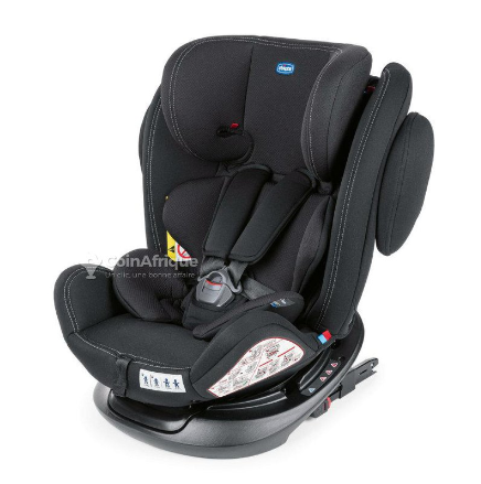 Siège auto Chicco-Isofix-inclinable rouge noir