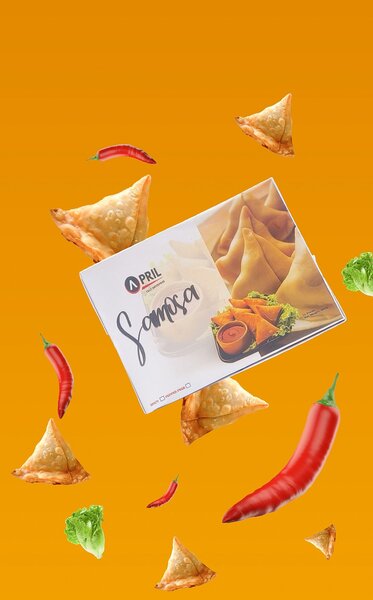 Aprils Frozen Samosa