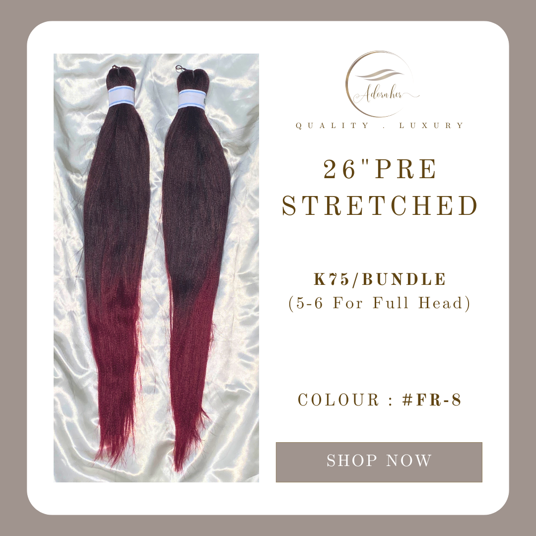 26 inch Prestretched - Colour #FR-8